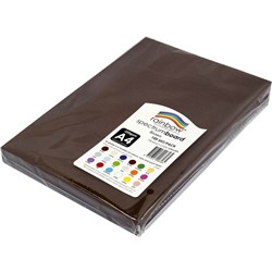 Rainbow Spectrum Board 510X640mm 220gsm Brown 20 Sheets